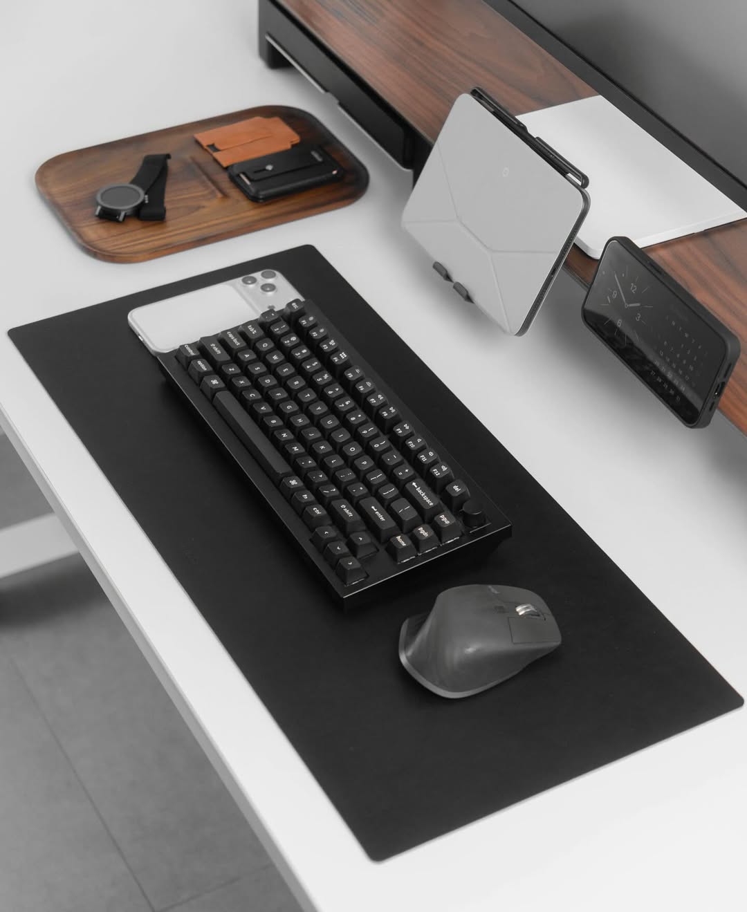 Leather Desk Mat | Black