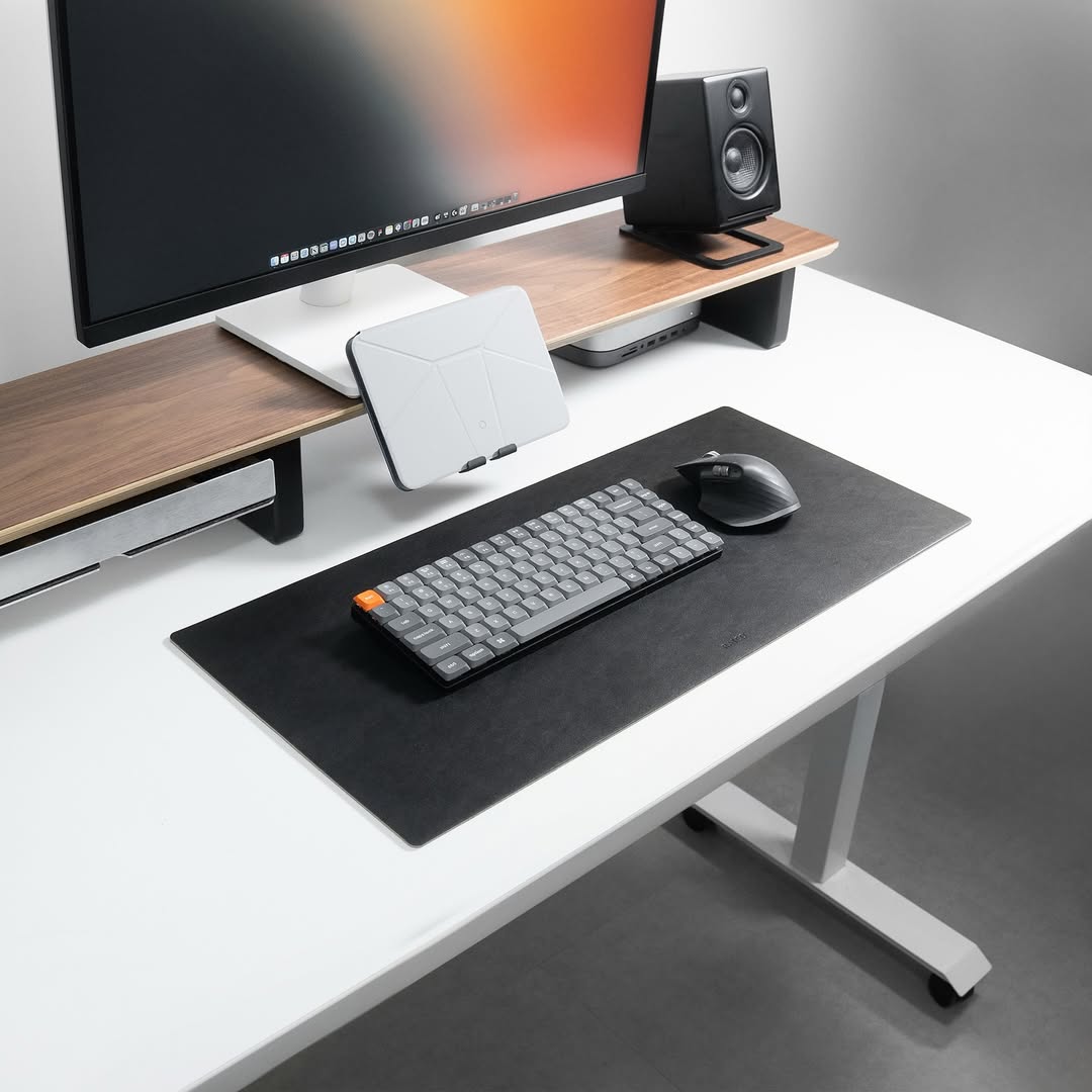 Leather Desk Mat | Black