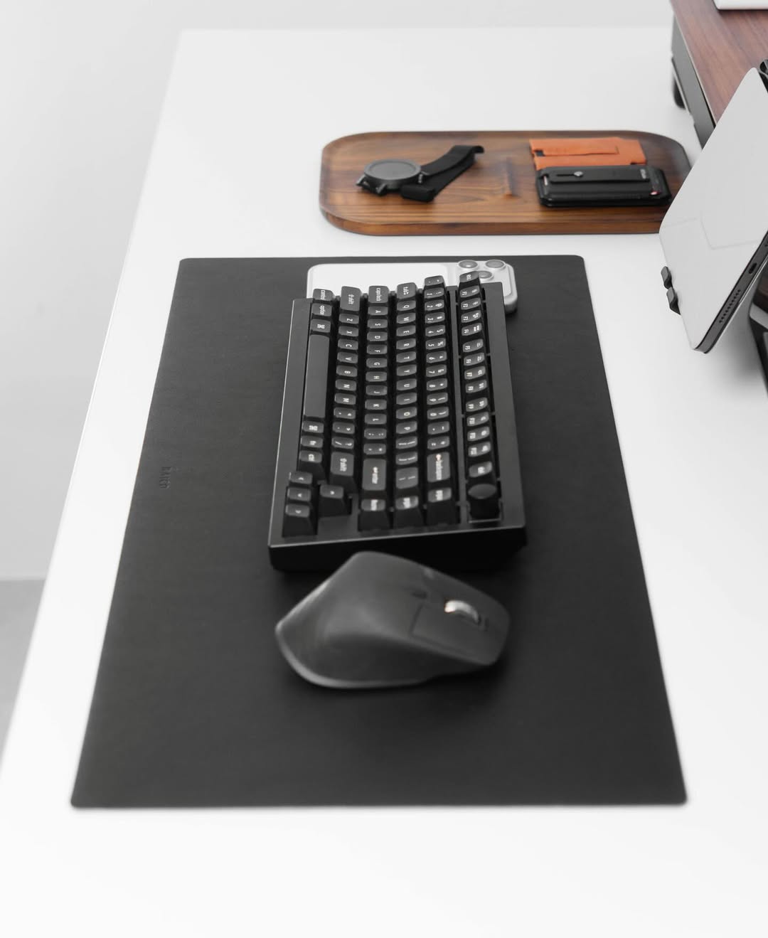 Leather Desk Mat | Black