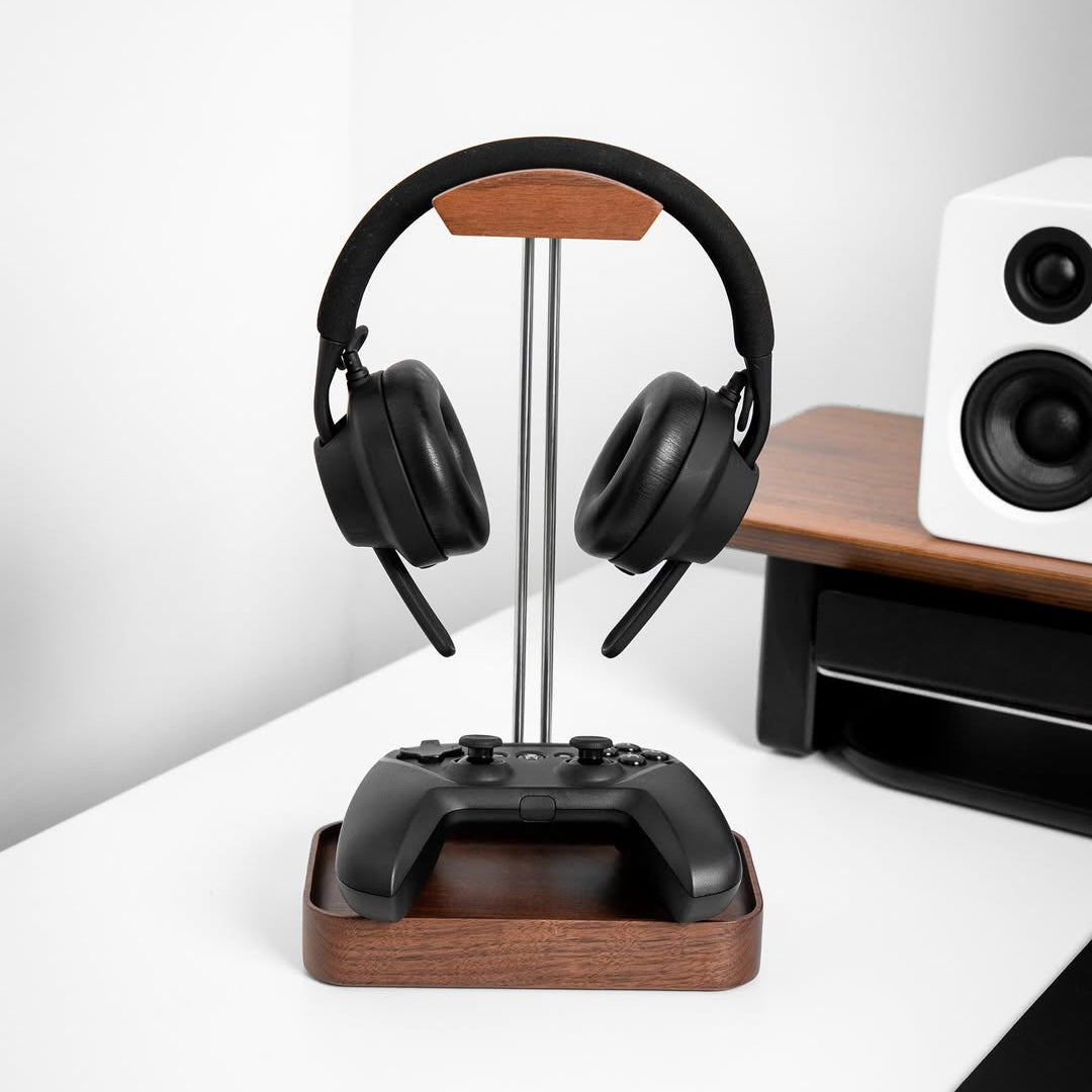 Headphone Stand | Walnut Wood